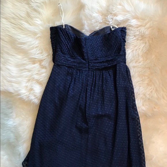 Shoshanna Navy Mini Dress Size 12 (altered) - Picture 3 of 5